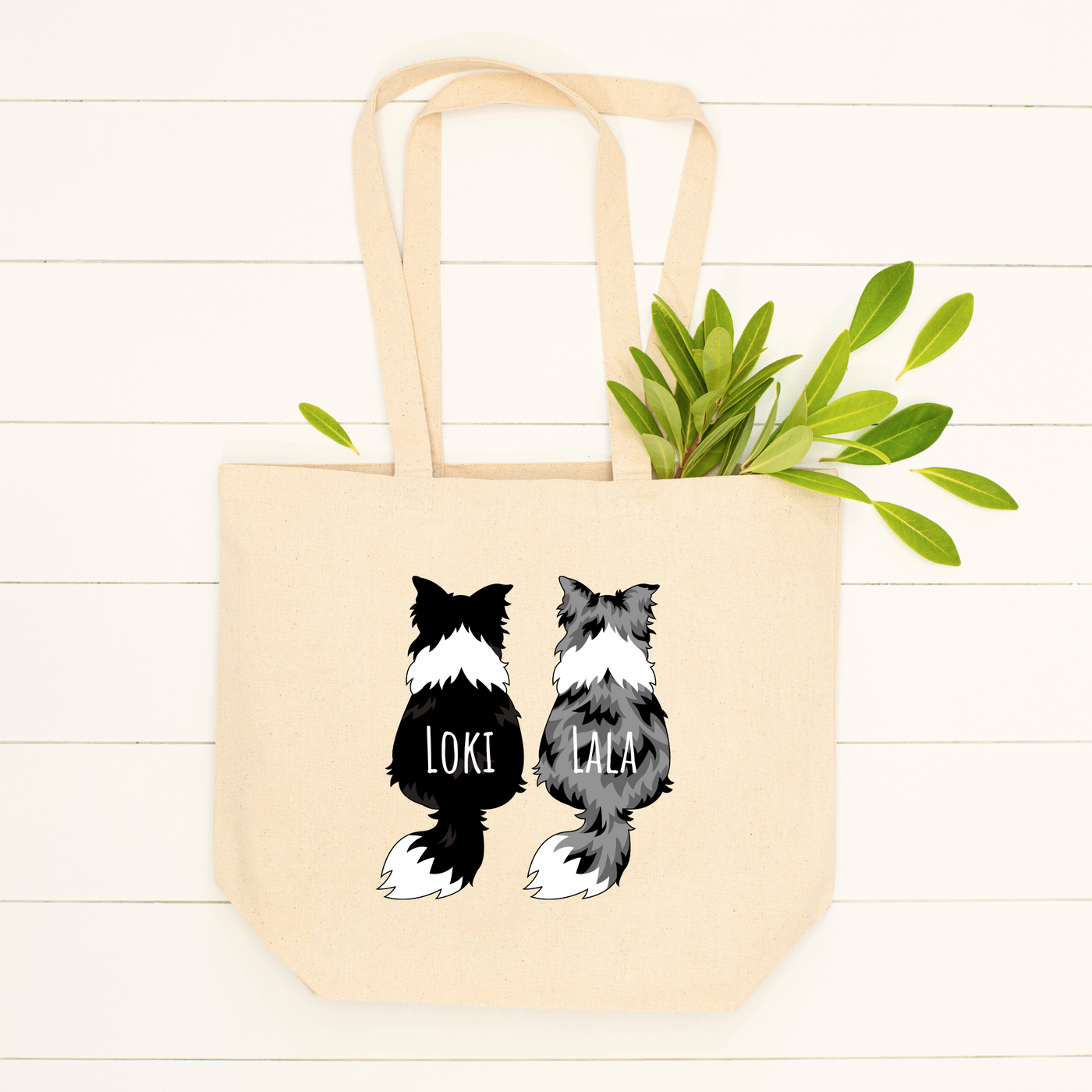 Personalized Border Collie Totel Bag