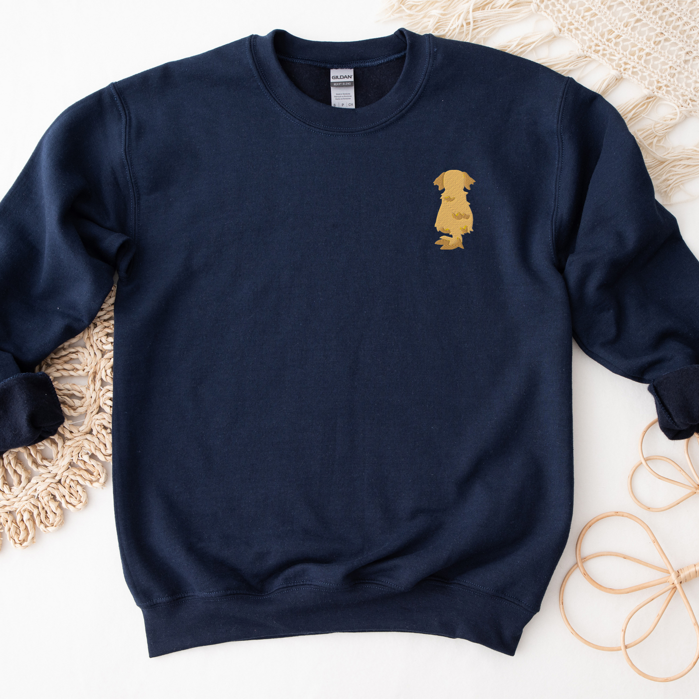 Golden Retriever Embroidered Sweatshirt