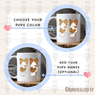 Pesonalized Papillon Mug