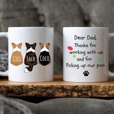 Personalized Corgi Mug