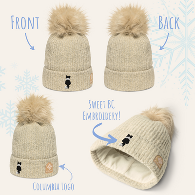 Columbia Brand pom-pom beanie