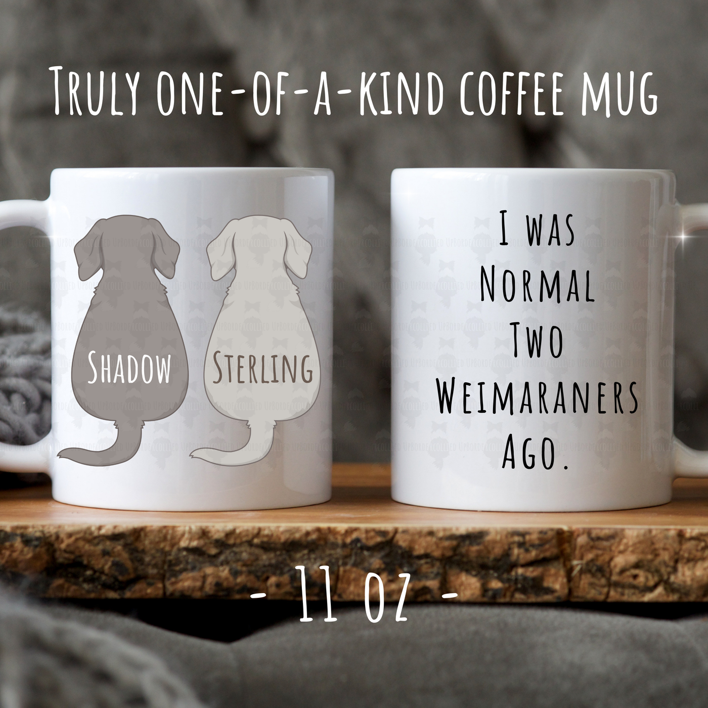 Personalized Weimaraner Mug
