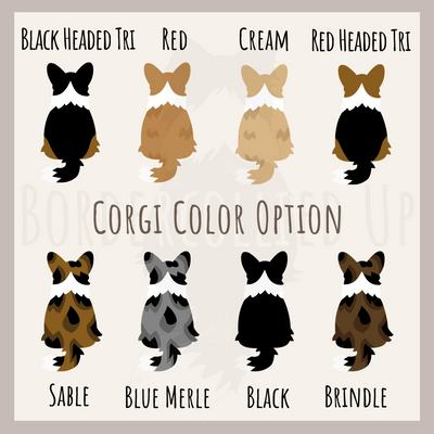 Corgi Back T-shirt