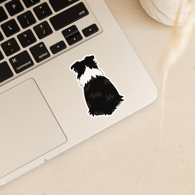 Black Australian Shepherd Sticker | Aussie Decal