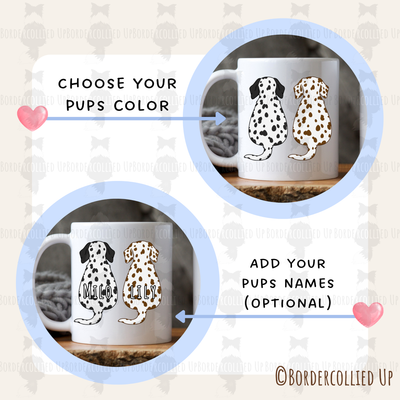 Personalized Dalmatian Mug