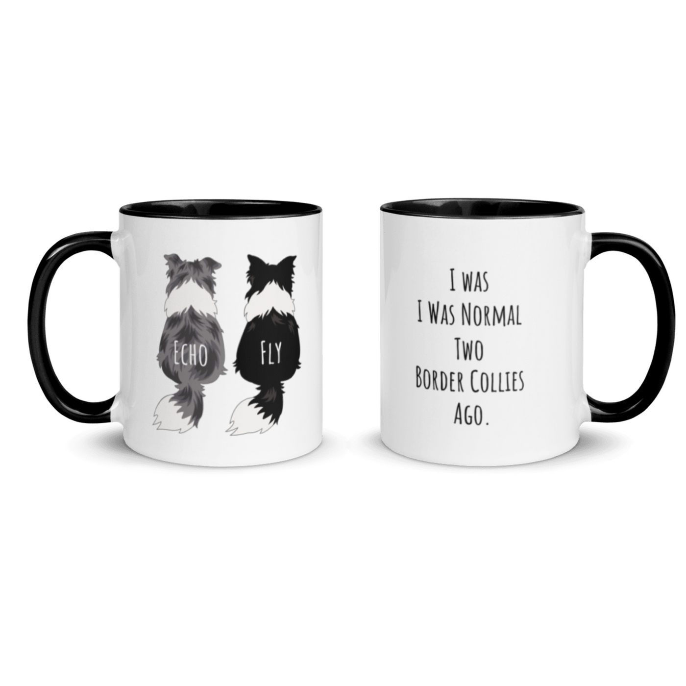 Personalized Border Collie Mug