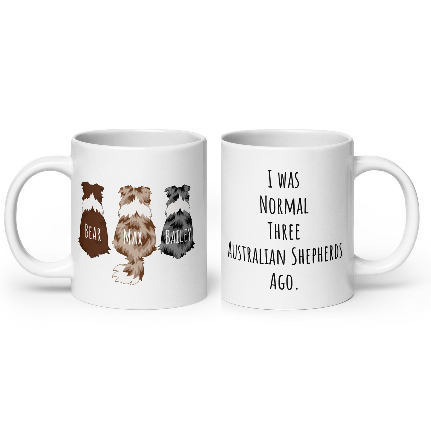 Personalized Aussie Mug