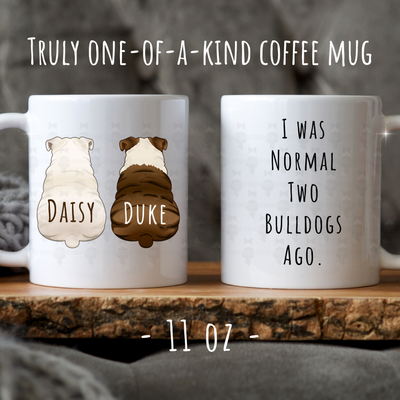 Personalized Bulldog Mug