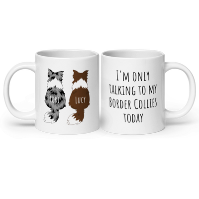 Personalized Border Collie Mug