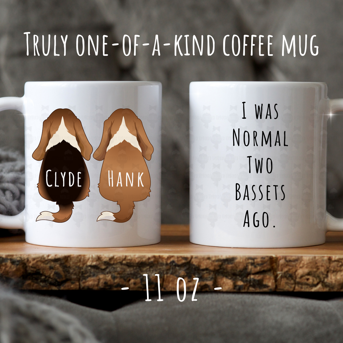 Personalized Basset Hound Mug