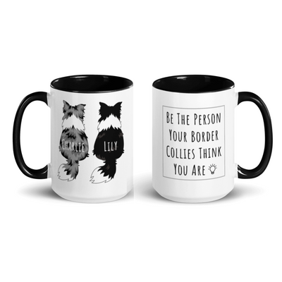 Personalized Border Collie Mug