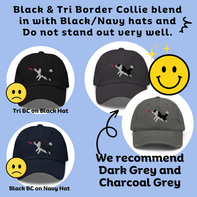 border collie embroidery option