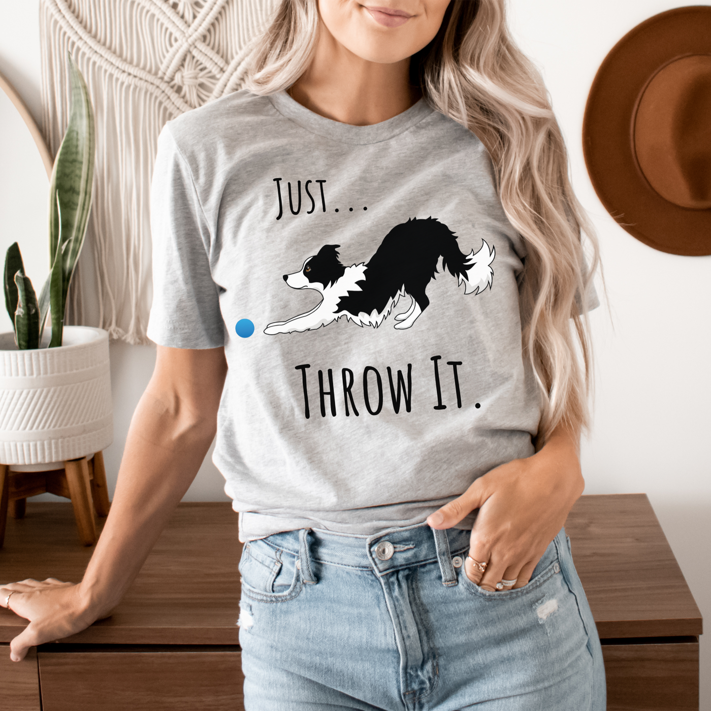 Border collie shirt deals