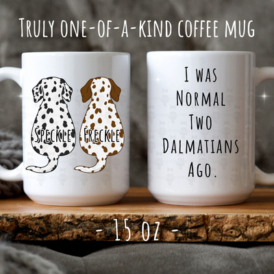 Personalized Dalmatian Mug