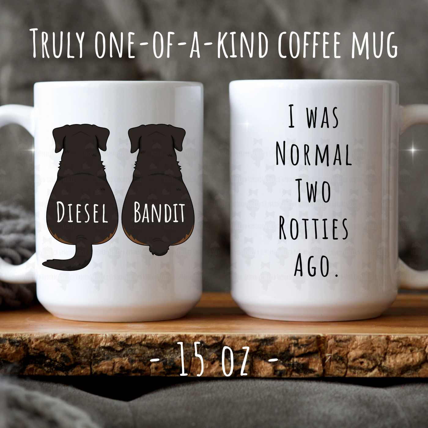 Personalized Rottweiler Mug