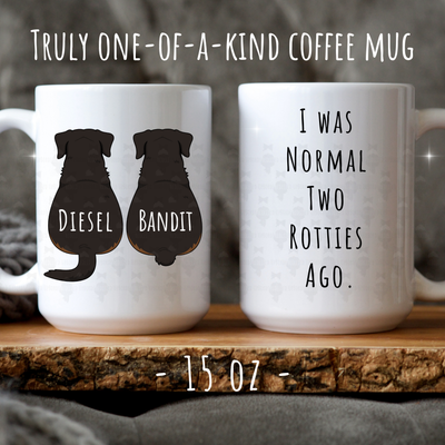 Personalized Rottweiler Mug