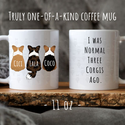 Personalized Corgi Mug