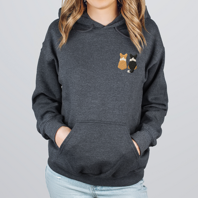 corgi hoodie for corgi lovers | pembroke corgi gift | Cardigan corgi gift