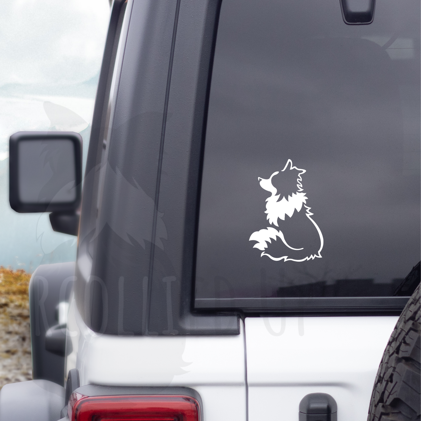 Broder Collie Sticker | Border Collie Car Sticker | Border Collie Lover Gift