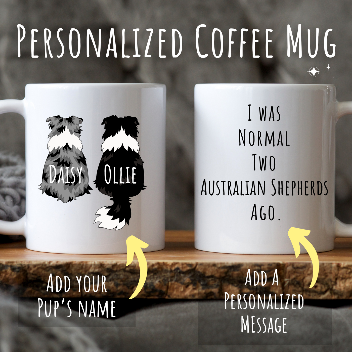 Personalized Aussie Mug