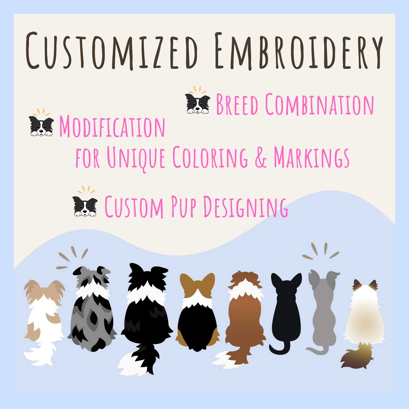 Custom Order for Embroidery Items