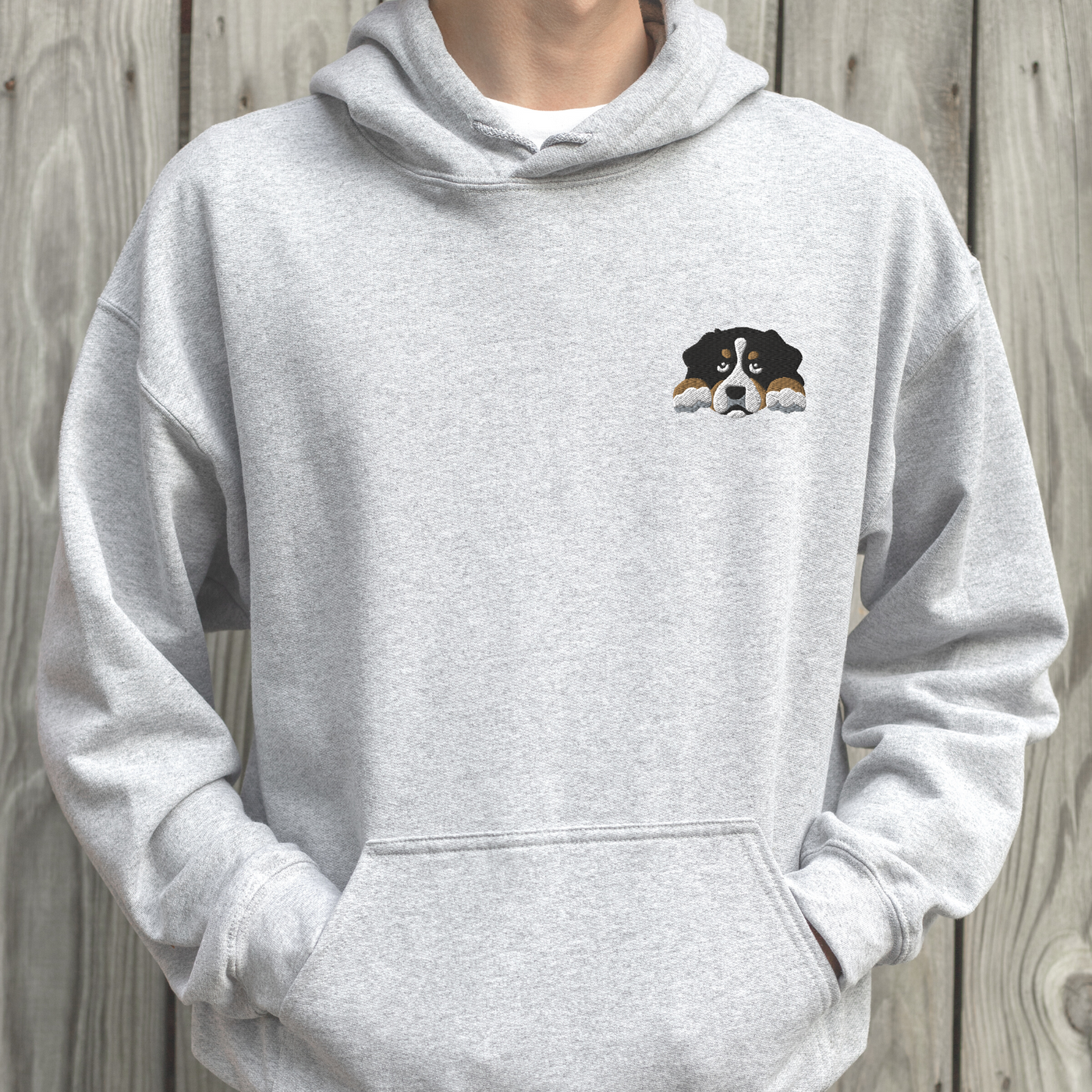 bernese mountain dog hoodie