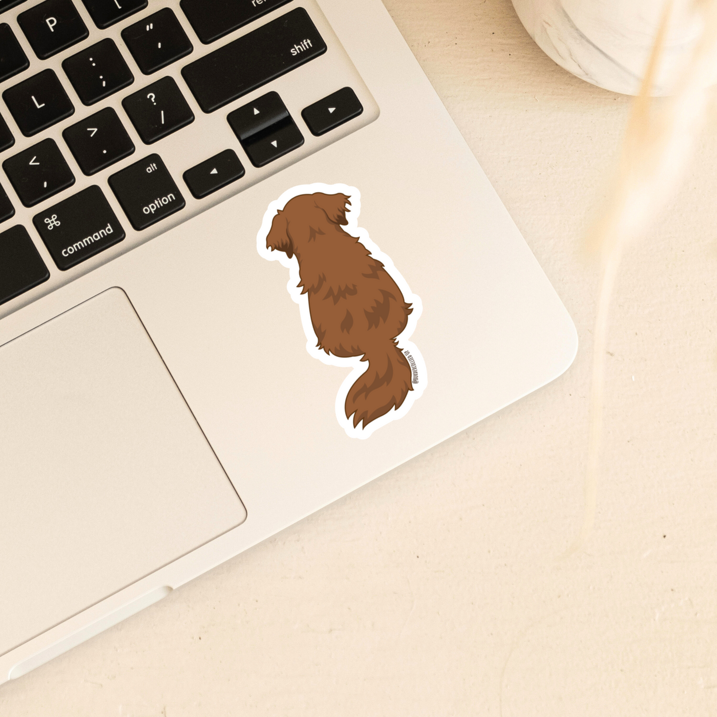 Golden Ririverer Sticker Sweet Golden Retriever Sticker | Golden Lover Gifts – Bordercollied Up