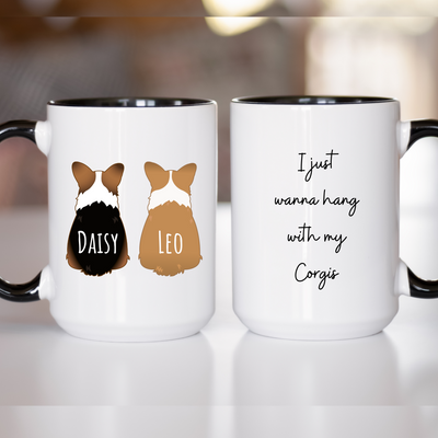 Personalized Corgi Mug