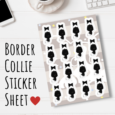 border collie sticker
