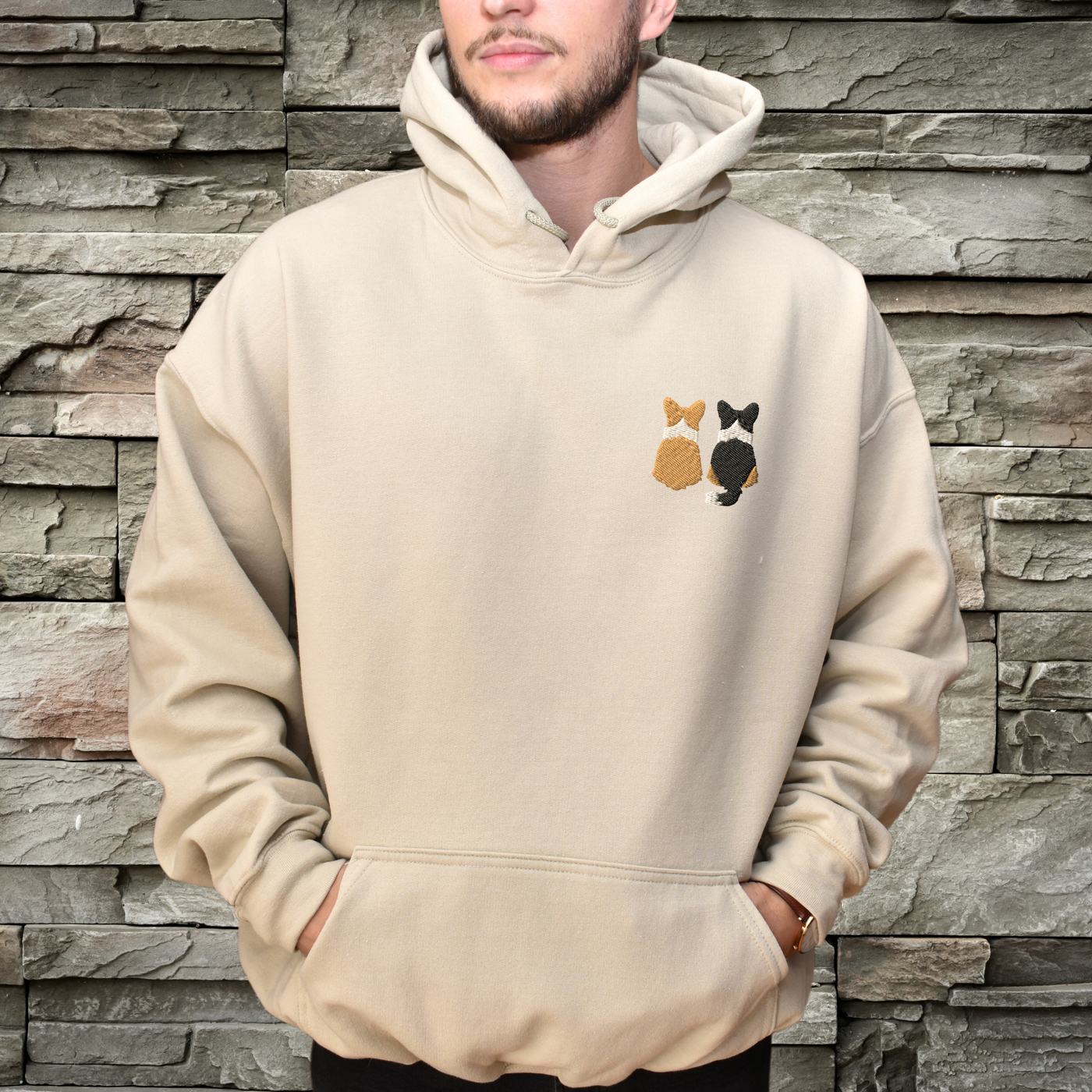 corgi hoodie for corgi lovers | pembroke corgi gift | Cardigan corgi gift