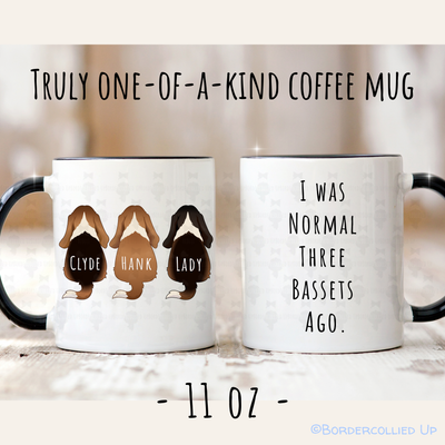 Personalized Basset Hound Mug