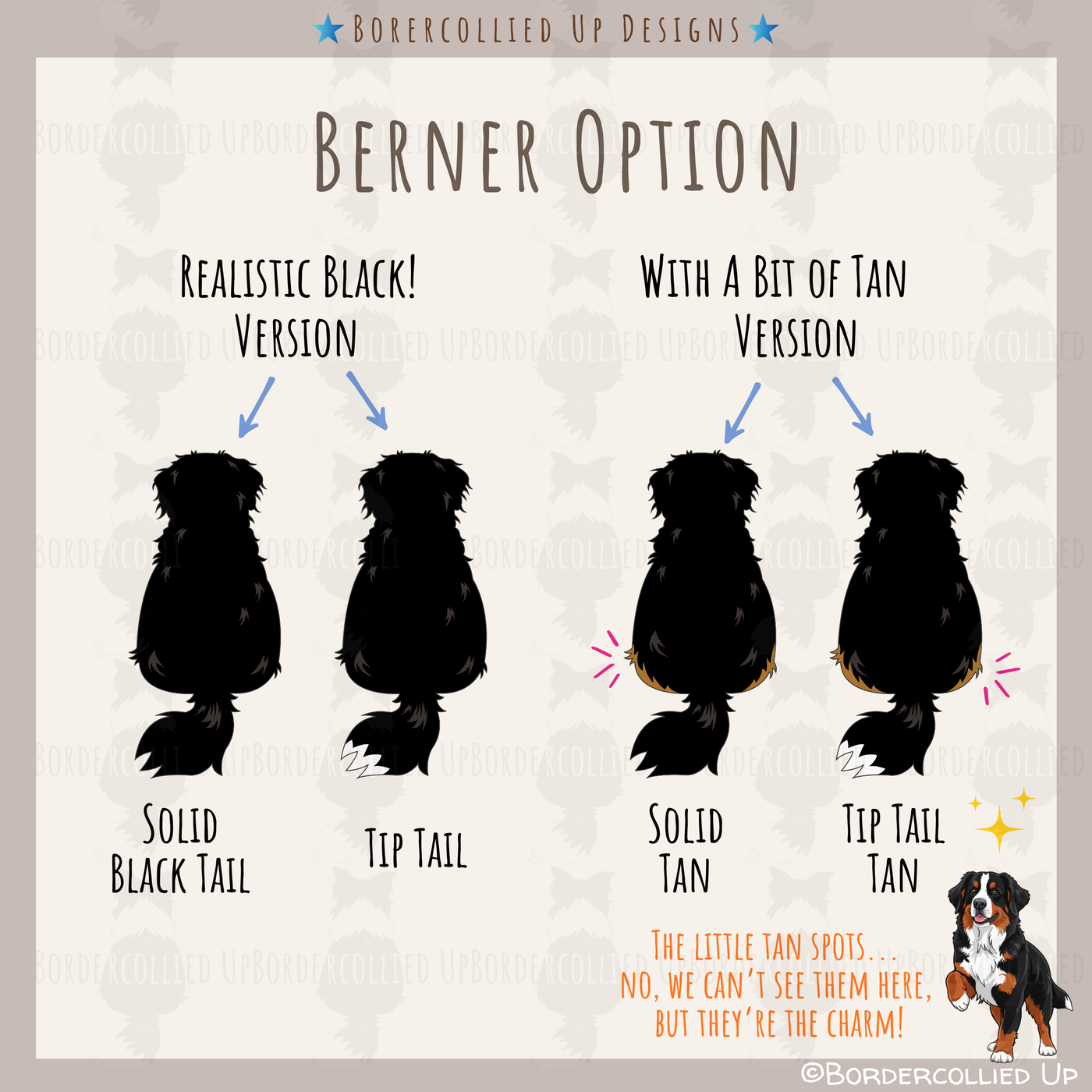 Berner Behind Sticker