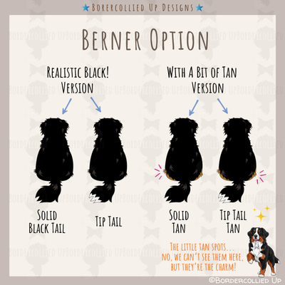 Berner Behind Sticker