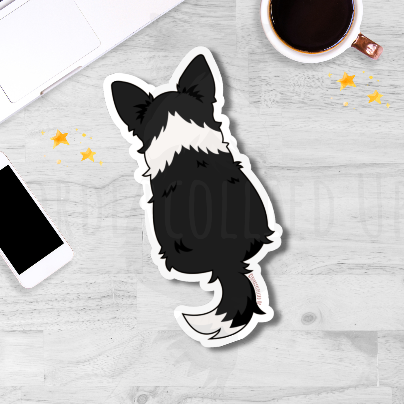 Chihuahua Behind Sticker