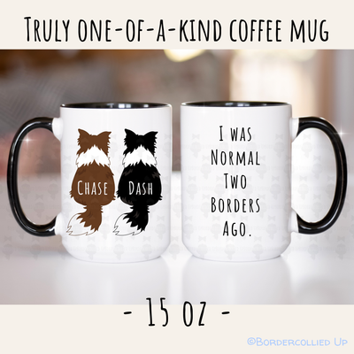 Personalized Border Collie Mug