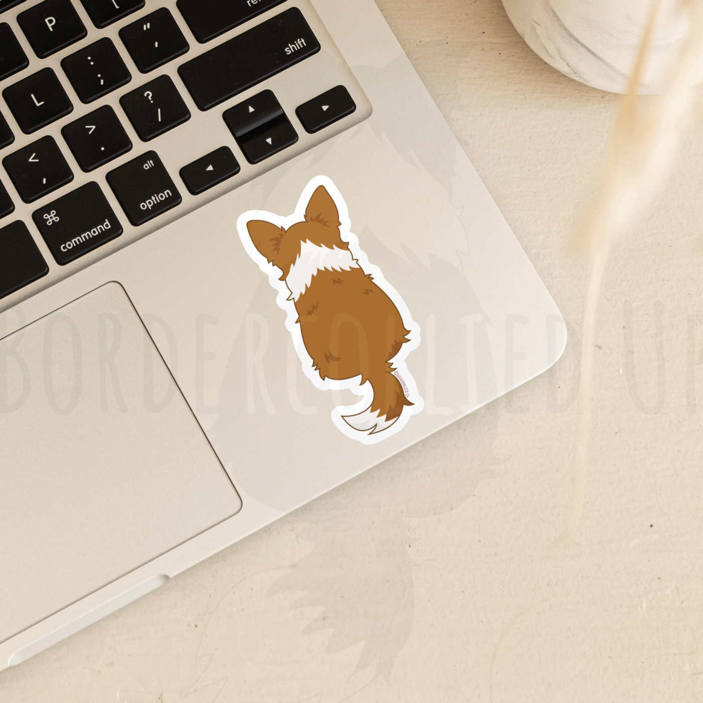 Chihuahua Behind Sticker