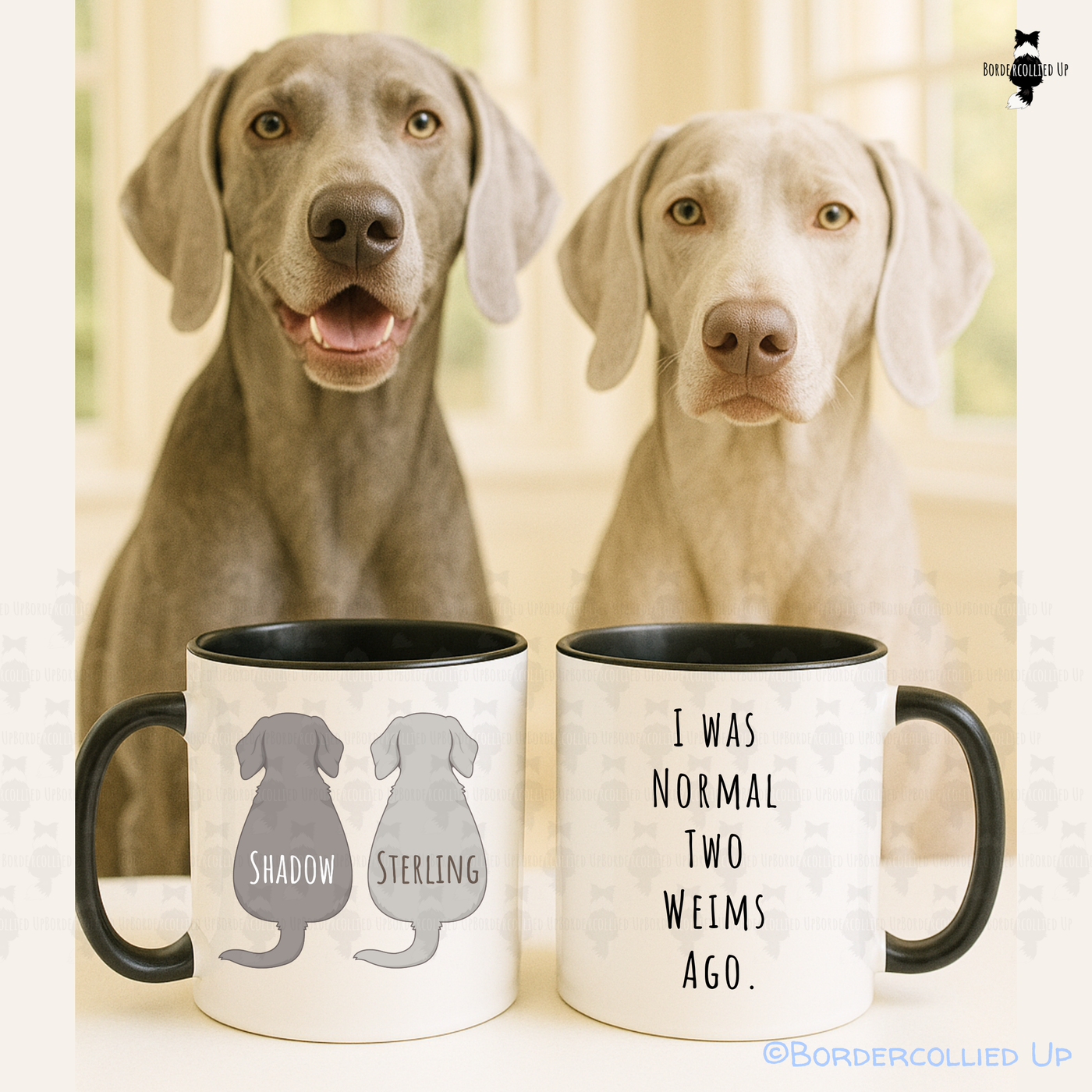 Personalized Weimaraner Mug