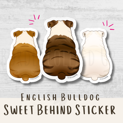English Bulldog Sticker
