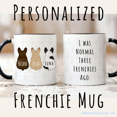 Personalized French Bulldog Mug
