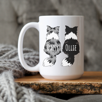 Personalized Border Collie Mug