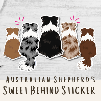 australian shepherd sticker