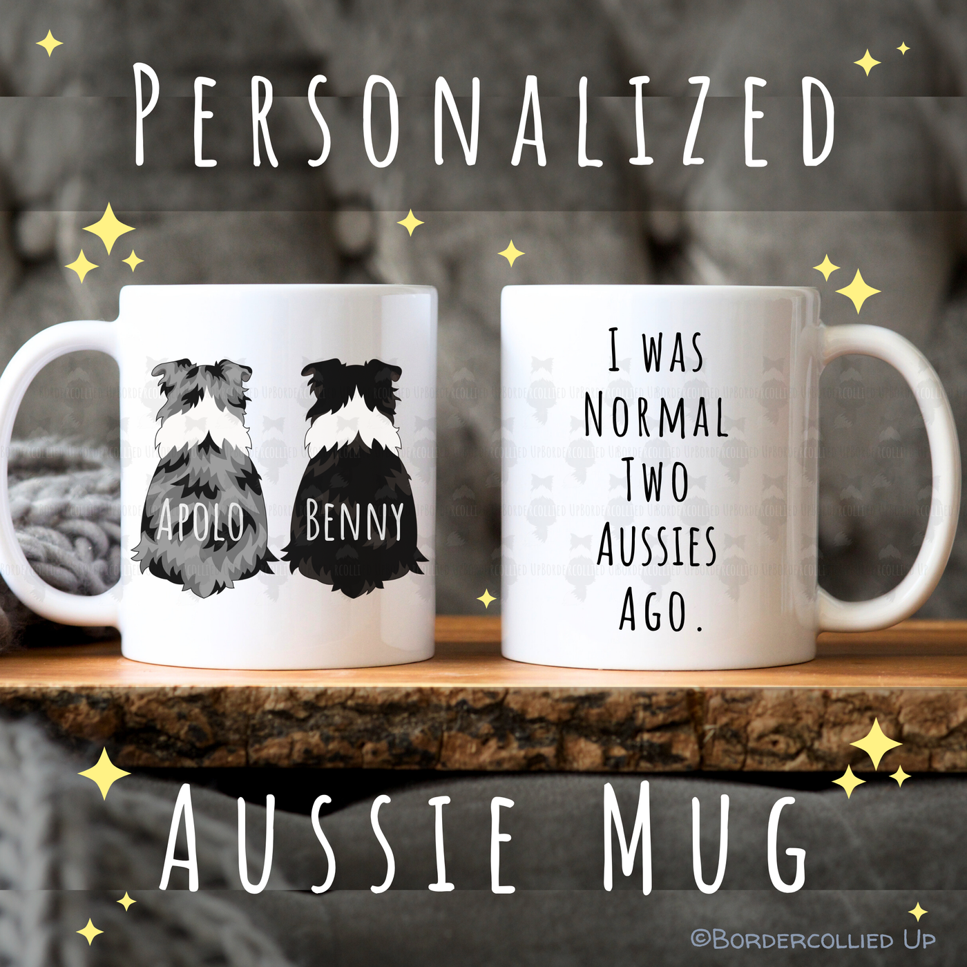 Personalized Aussie Mug