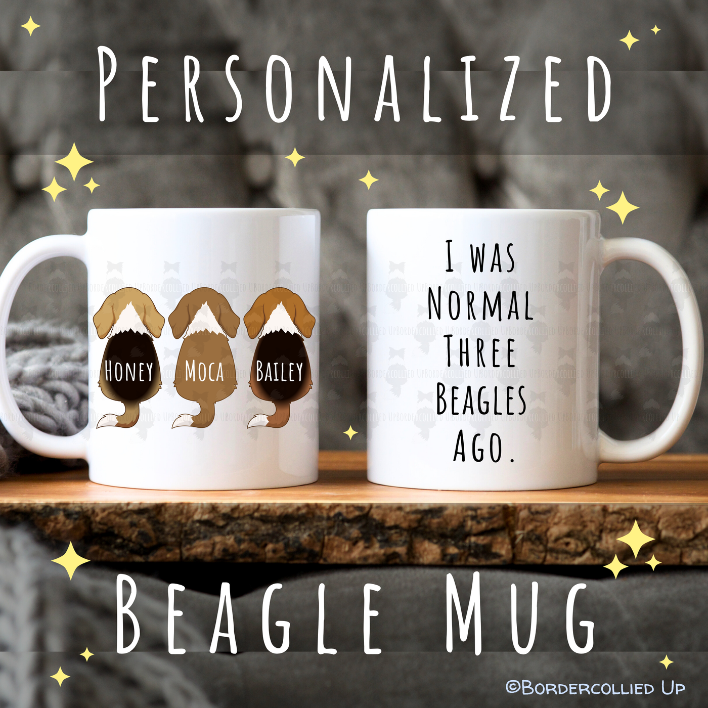 Personalized Beagle Mug