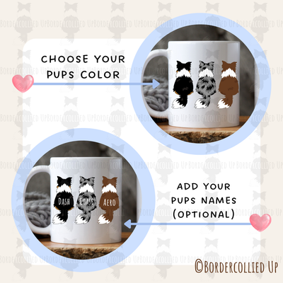 Personalized Border Collie Mug