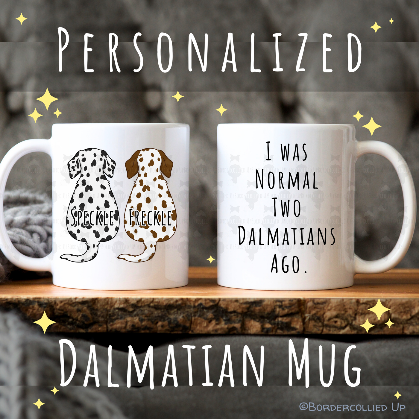 Personalized Dalmatian Mug