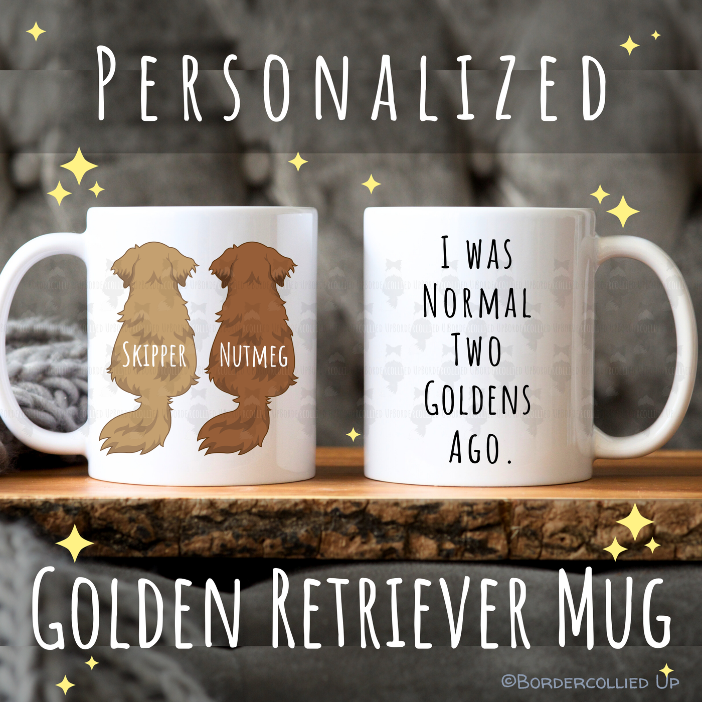 Personalized Golden Retriever Mug