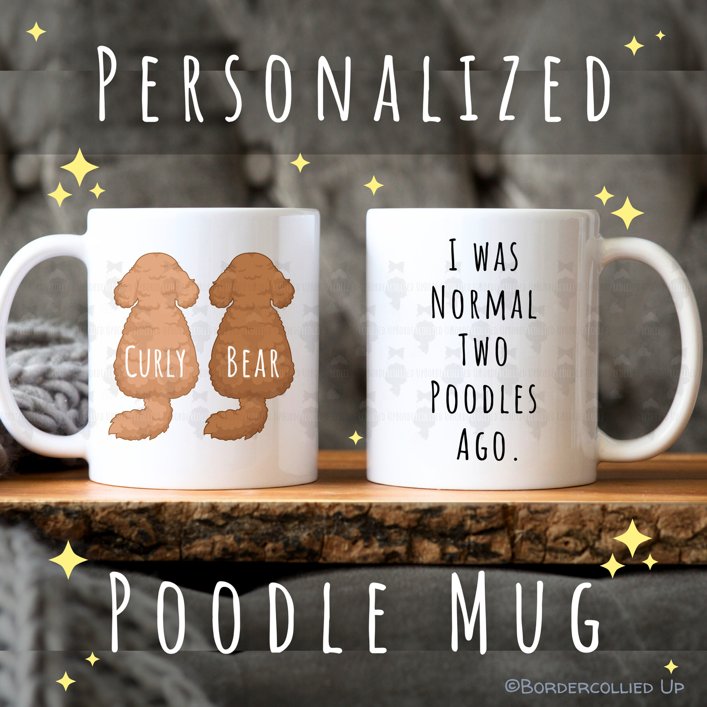 Personalized Poodle Mug
