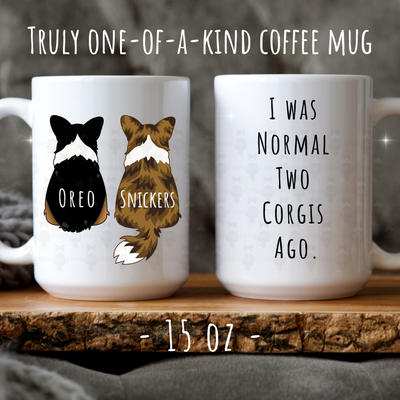 Personalized Corgi Mug