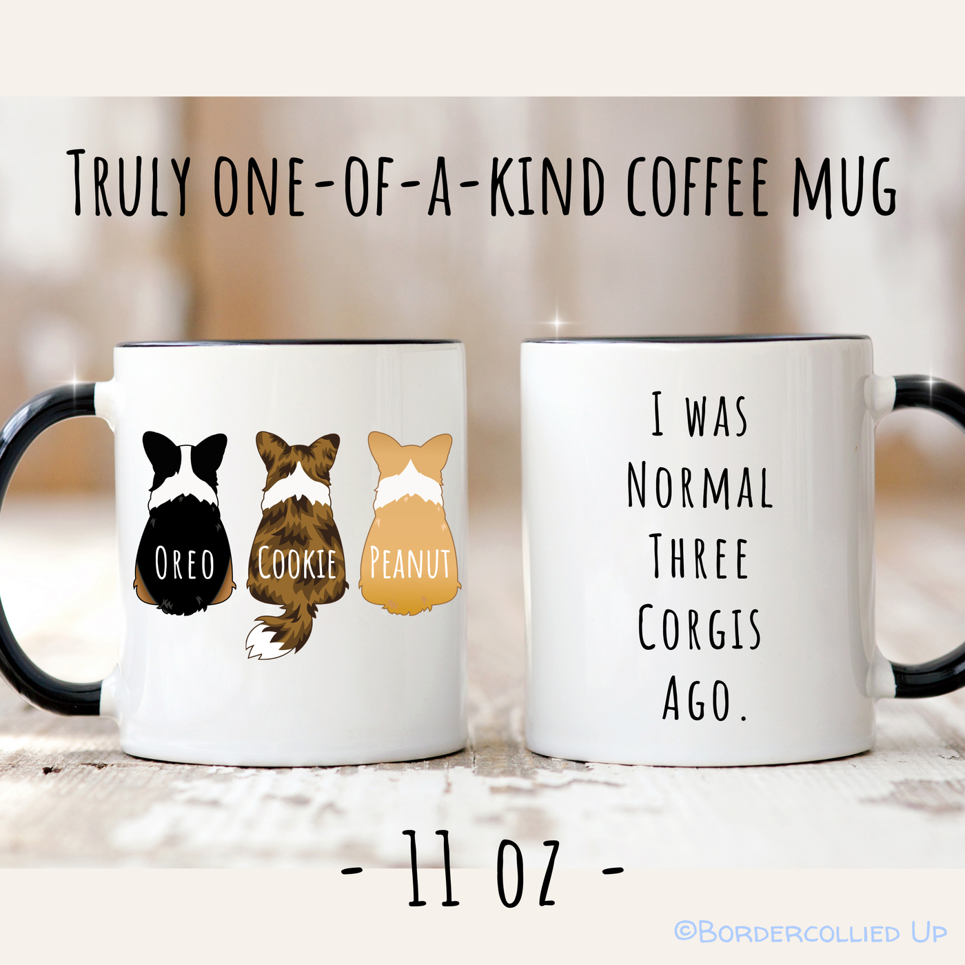 Personalized Corgi Mug