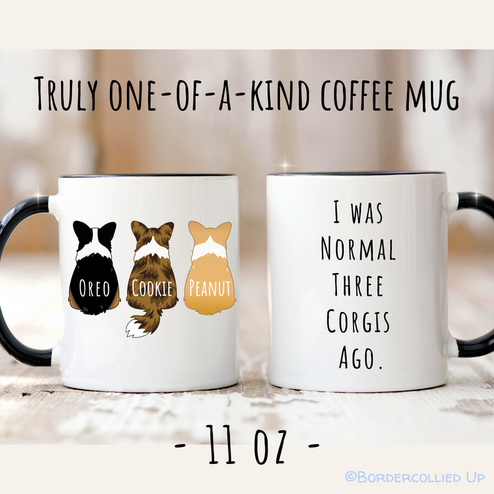 Personalized Corgi Mug – Bordercollied Up